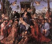 Albrecht Durer Feast of the Rose Garlands Spain oil painting artist